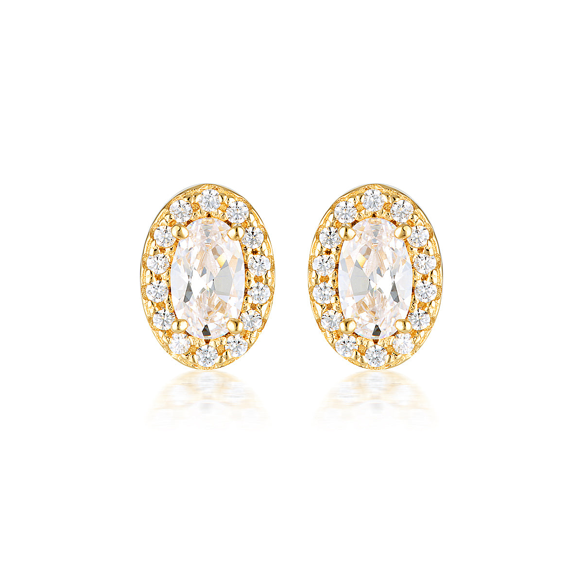 AURORA GLOW EARRINGS GOLD