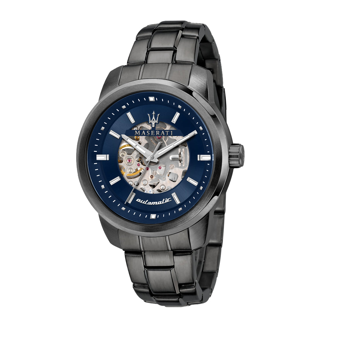 Maserati Sucesso 44mm Grey Stainless Steel Watch