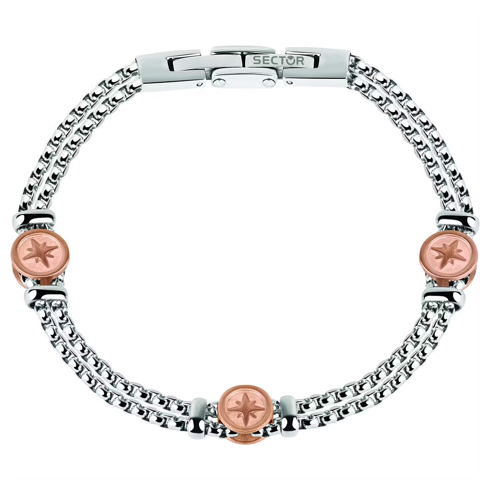 Sector Marine Bracelet Stainless Steel PVD Rosegold