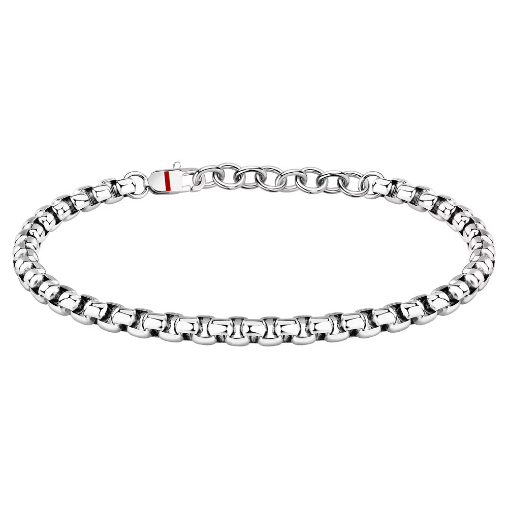 Sector Basic Bracelet Shiny Stainless Steel Chain 19+ 3cm