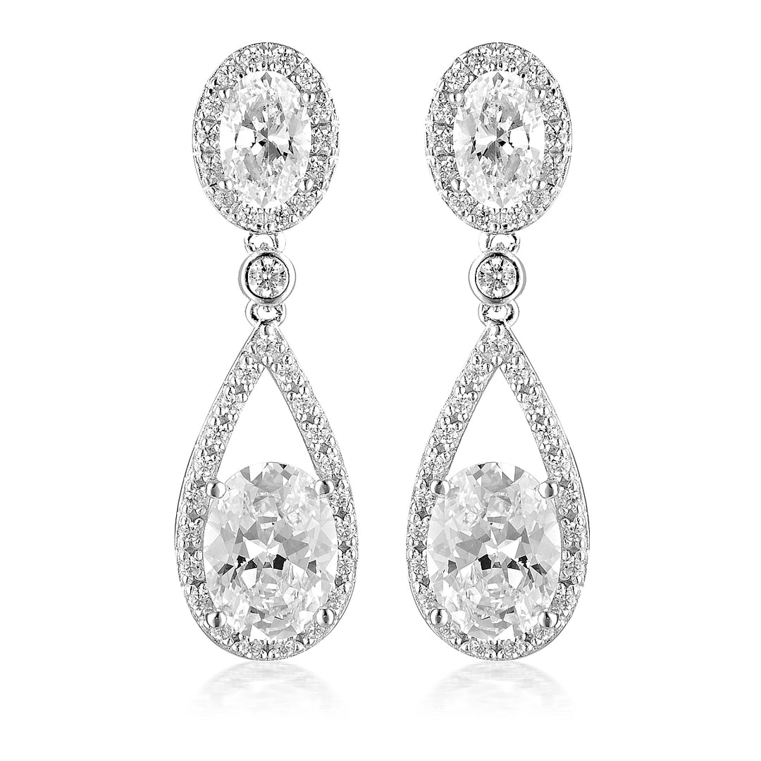 AURORA RADIENCE EARRINGS SILVER