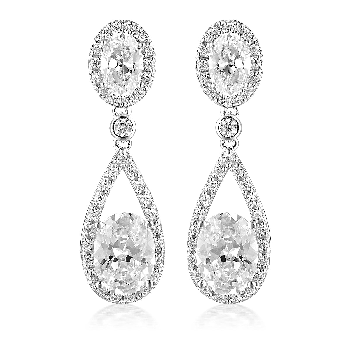 AURORA RADIENCE EARRINGS SILVER
