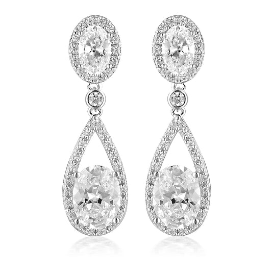 AURORA RADIENCE EARRINGS SILVER