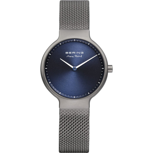 Bering Ladies Max René 31mm Grey Milanese Strap Watch