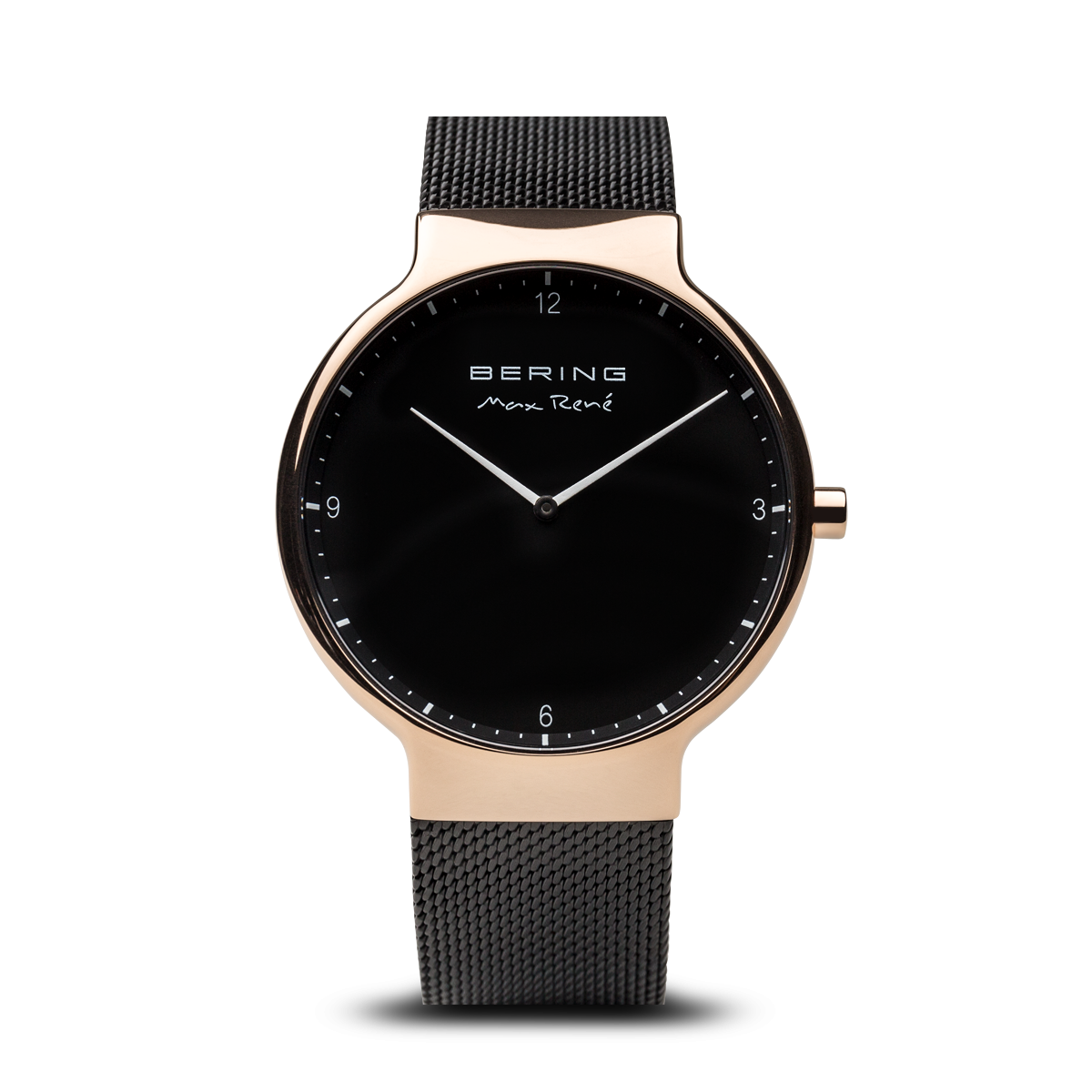 Bering Max René Polished Rose Gold Watch