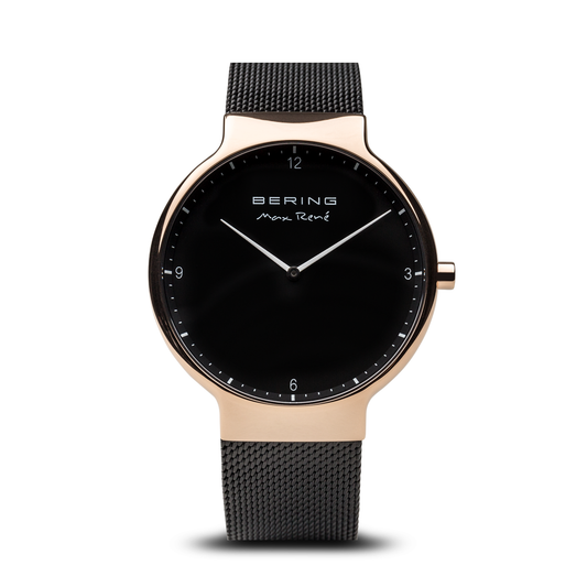 Bering Max René Polished Rose Gold Watch