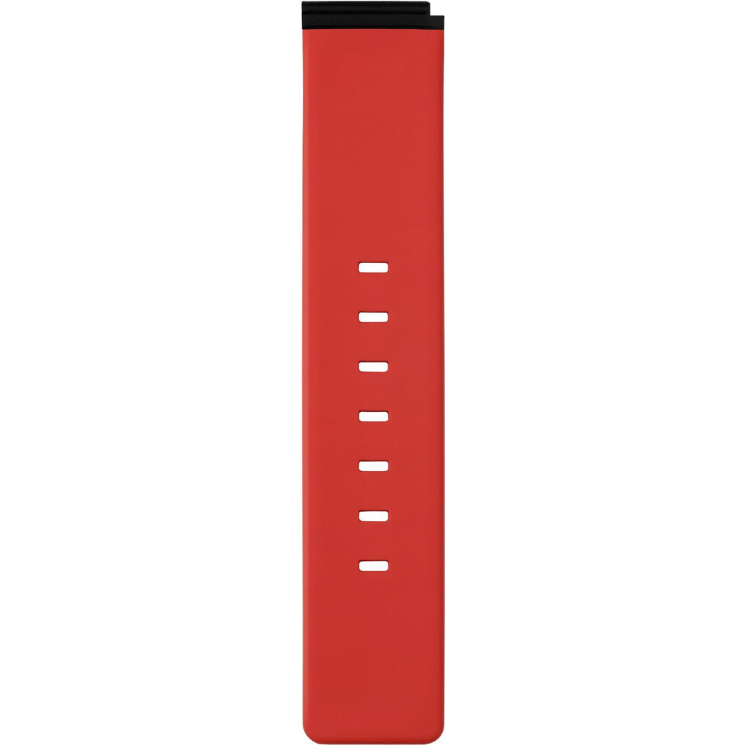 Bering Gents Max René 40mm Black Red Silicone Strap Watch