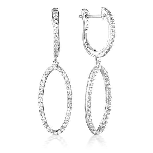 AURORA CELESTIAL EARRINGS SILVER