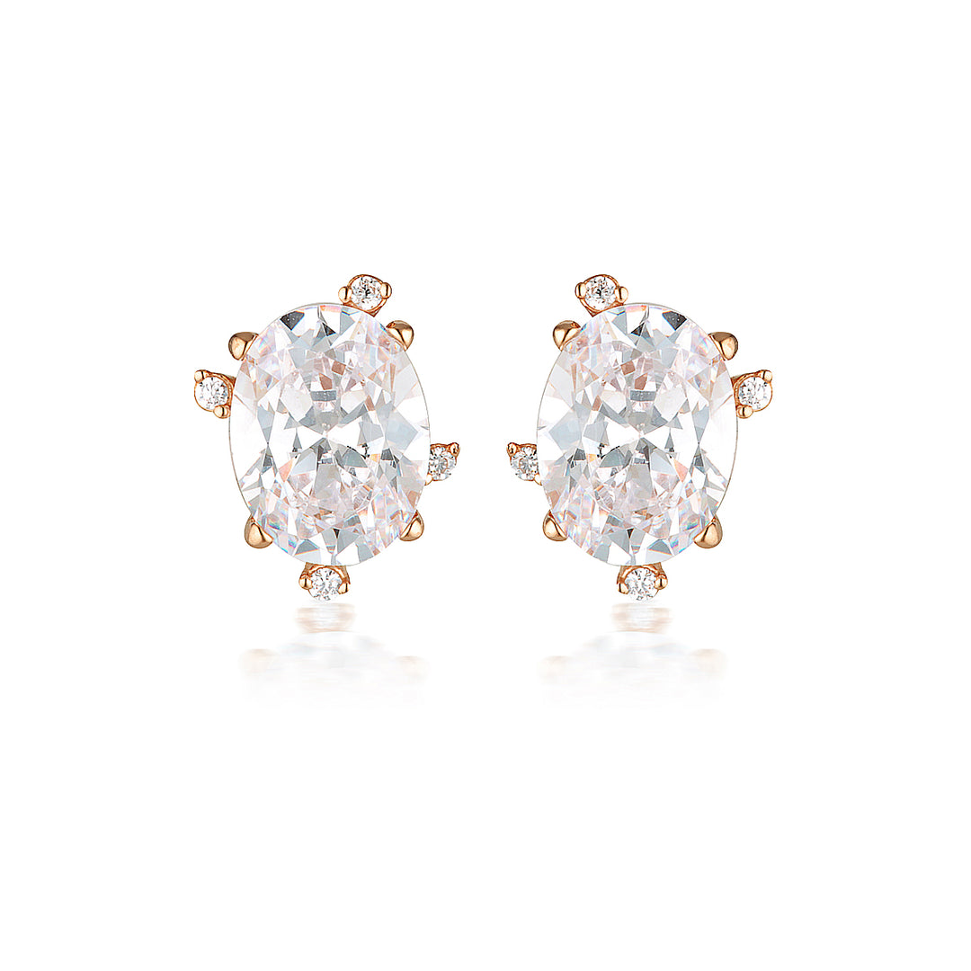 AURORA SOUTHERN LIGHTS EARRINGS ROSE GOLD