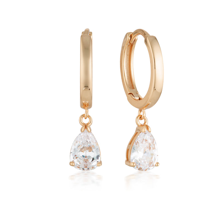 PIA HOOP EARRING ROSE GOLD