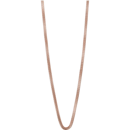 Bering Arctic Symphony Polished Rose Gold Necklace 45cm
