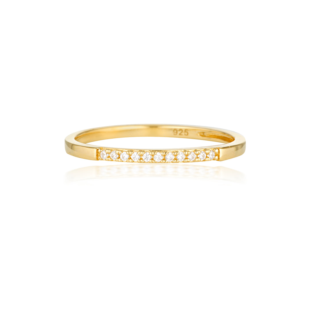 SUMMER SORBET FROSTY RING GOLD - 8