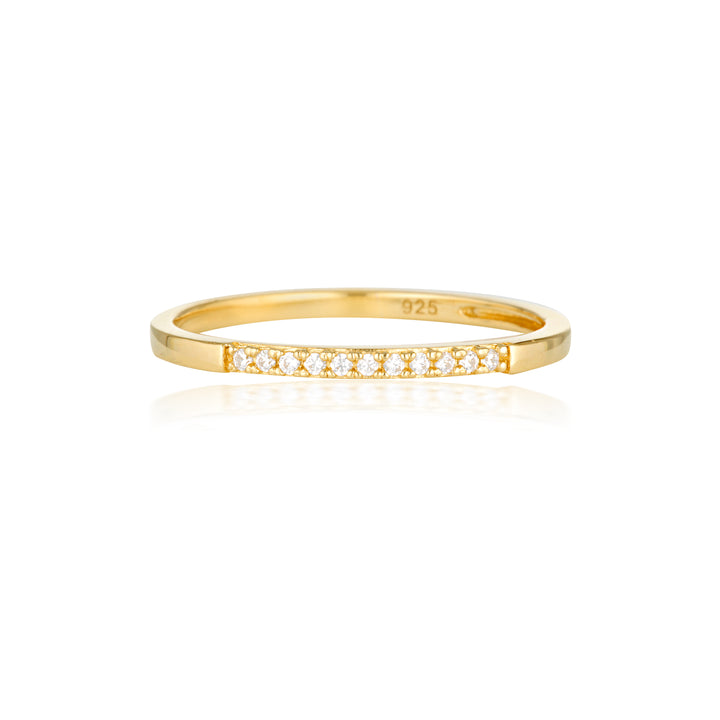 SUMMER SORBET FROSTY RING GOLD - 8