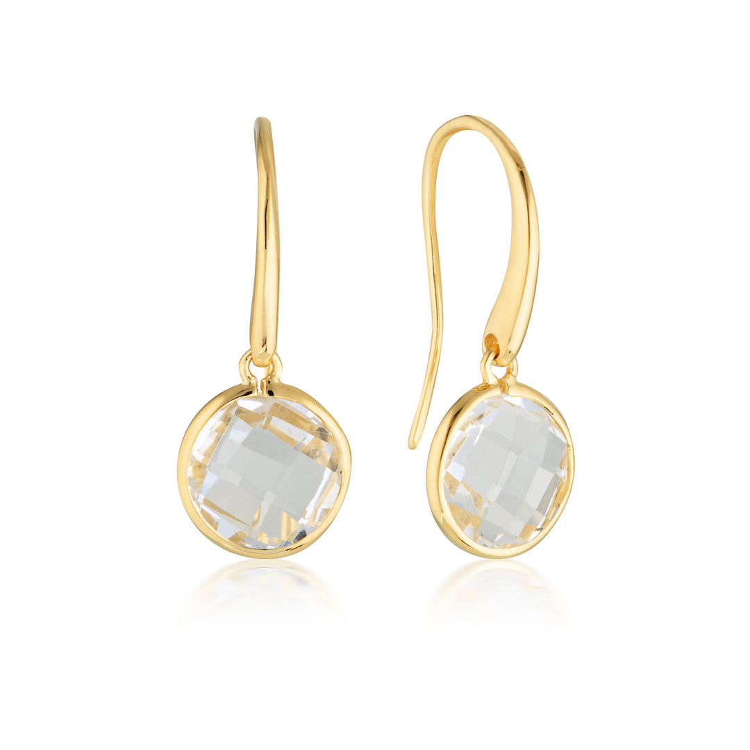LUCENT HOOK EARRING LARGE GOLD
