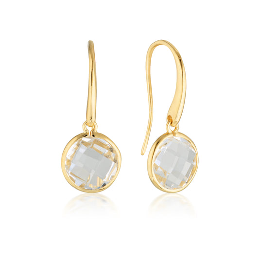 LUCENT HOOK EARRING LARGE GOLD