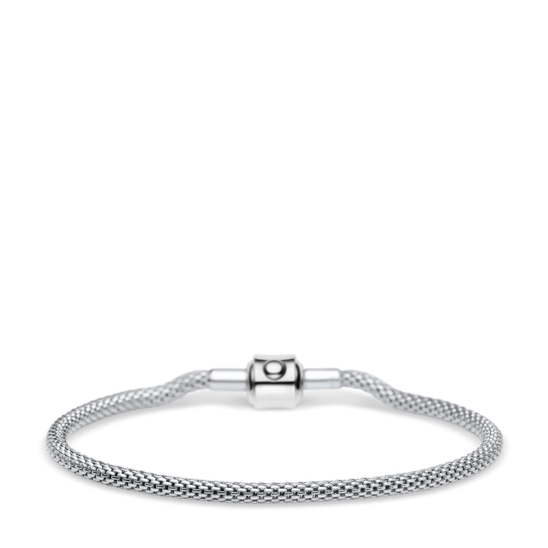 Bering Arctic Symphony Silver Bracelet Medium
