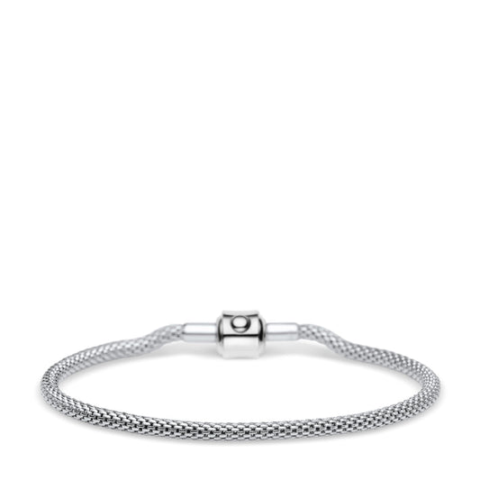 Bering Arctic Symphony Silver Bracelet Medium