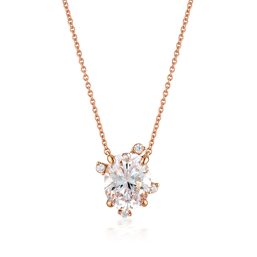 AURORA SOUTHERN LIGHTS PENDANT ROSE GOLD