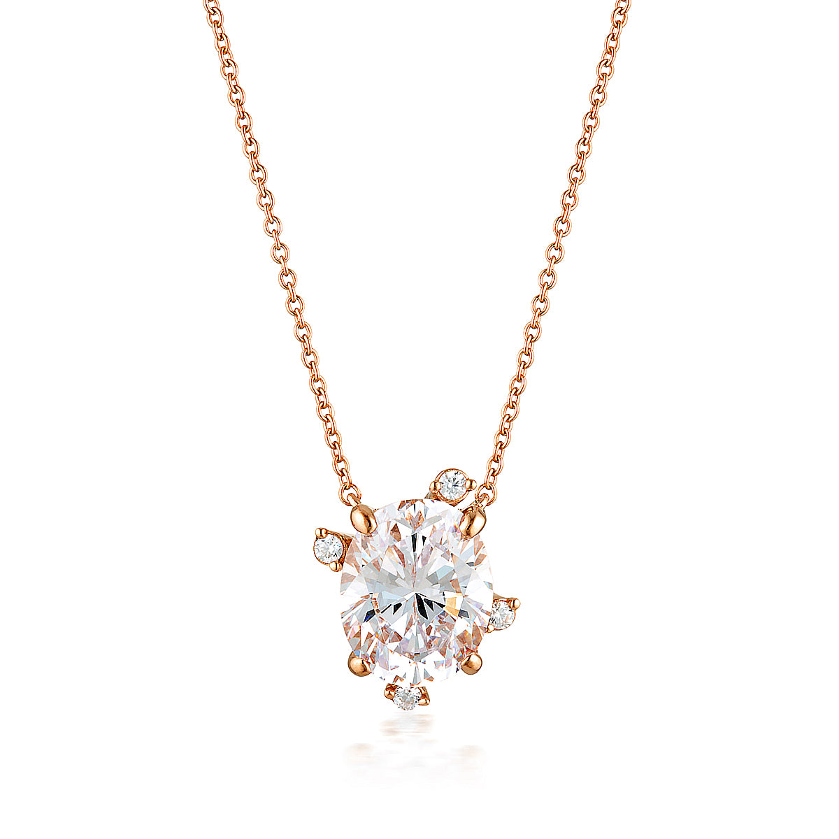 AURORA SOUTHERN LIGHTS PENDANT ROSE GOLD