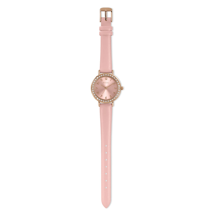 Tikkers Pink Stone Watch
