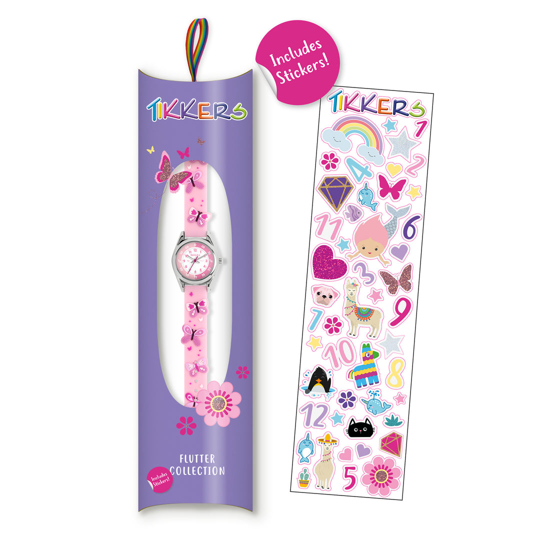 Tikkers 3D Butterfly watch
