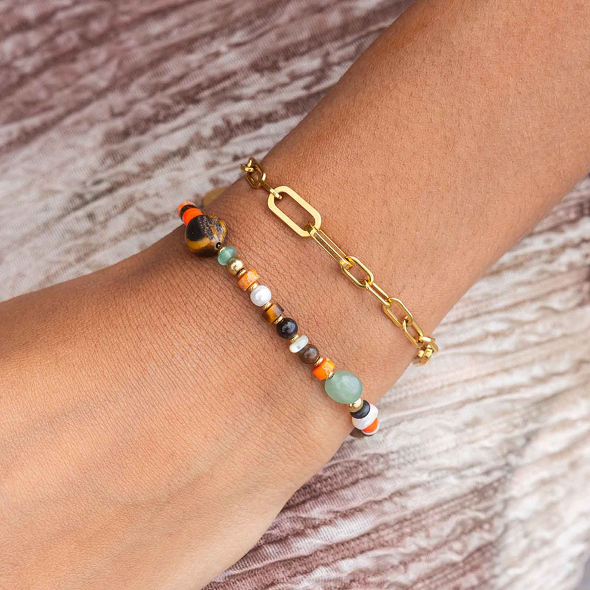 Brontide Mosaic Womens Bracelet