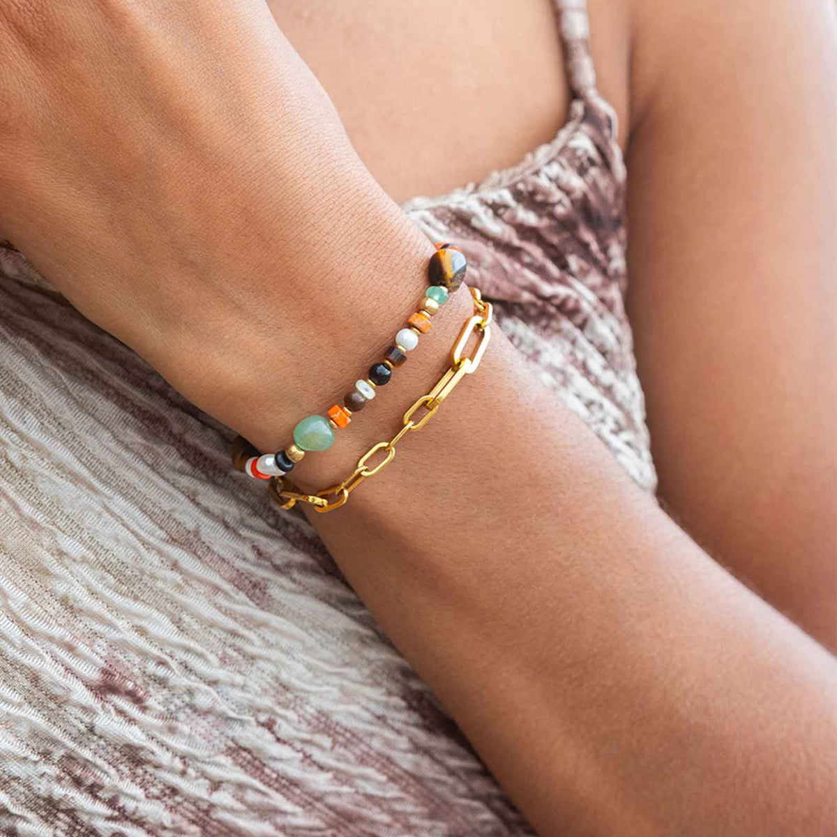 Brontide Mosaic Womens Bracelet