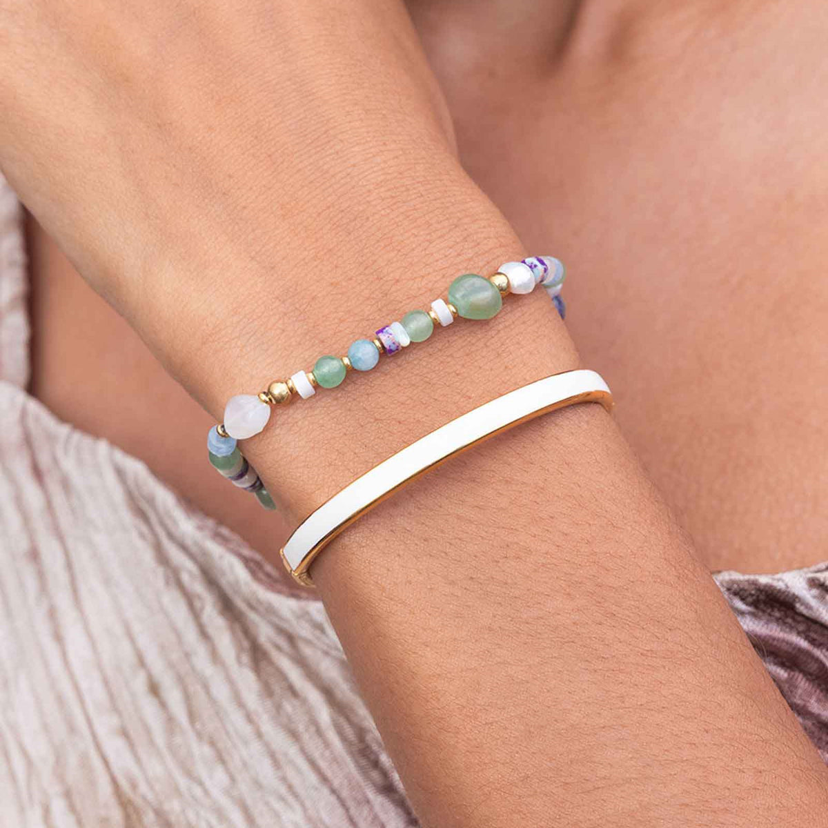Brontide Mosaic Womens Bracelet