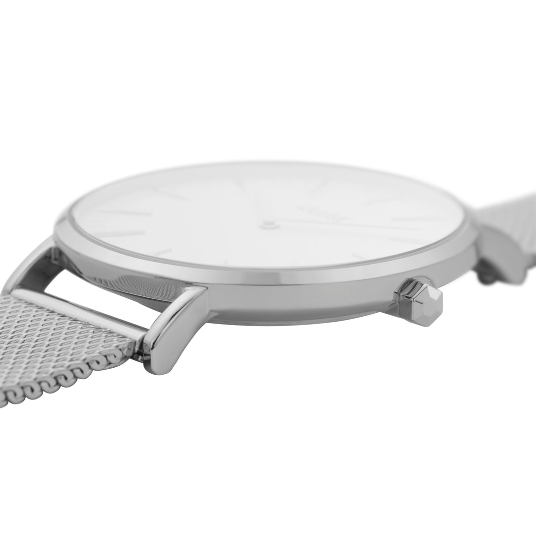 CLUSE Boho Chic Mesh Silver/White CW0101201002