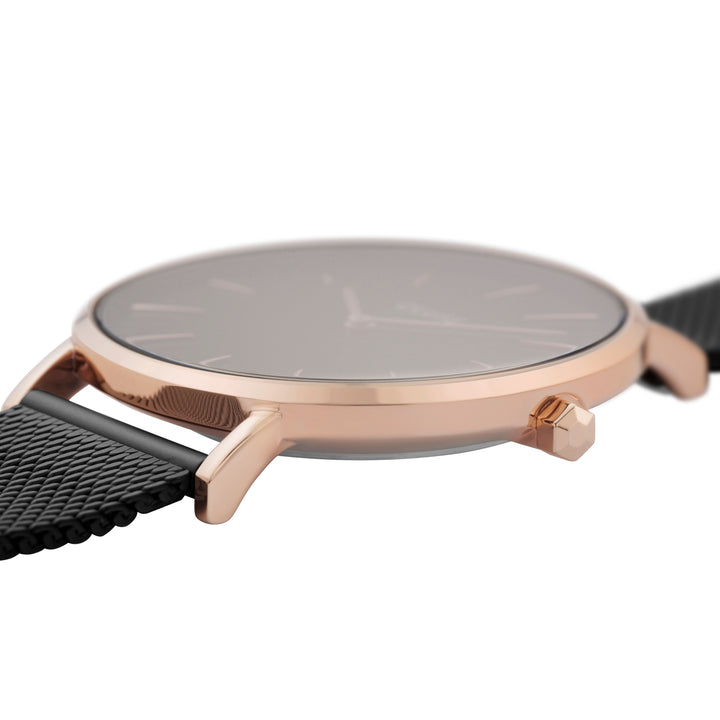 CLUSE Boho Chic Mesh Rose Gold Black/Black CW0101201010