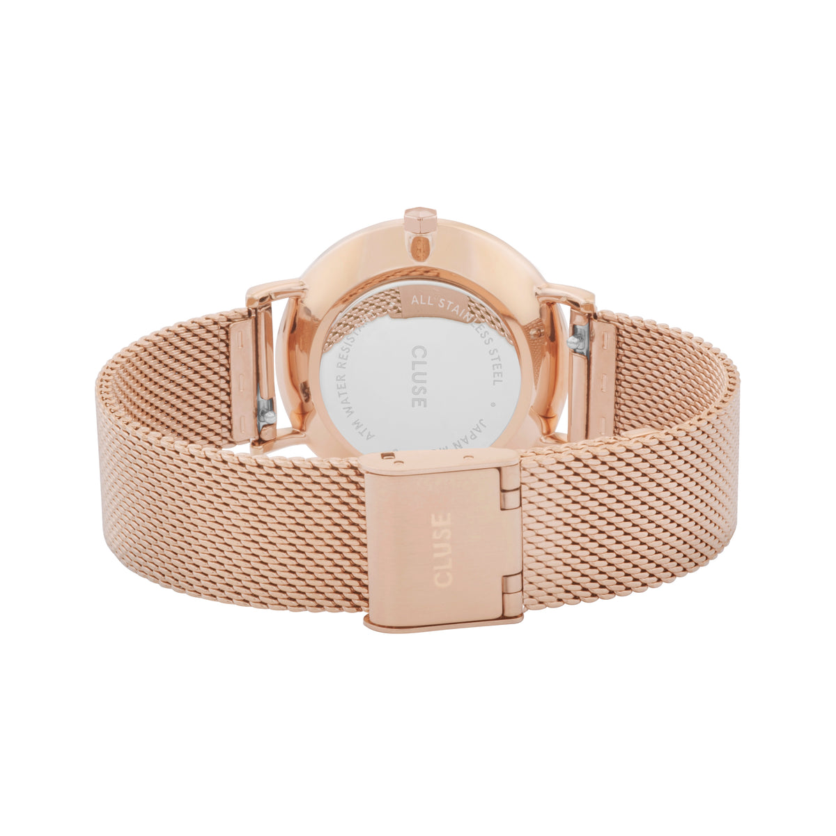 CLUSE Minuit Mesh Rose Gold/White CW0101203001