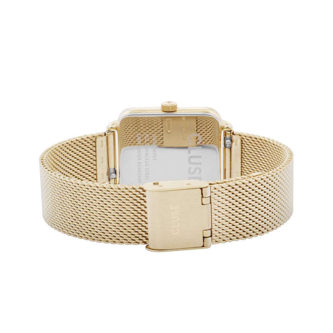 CLUSE La Tetragone Gold Mesh / White CW0101207002
