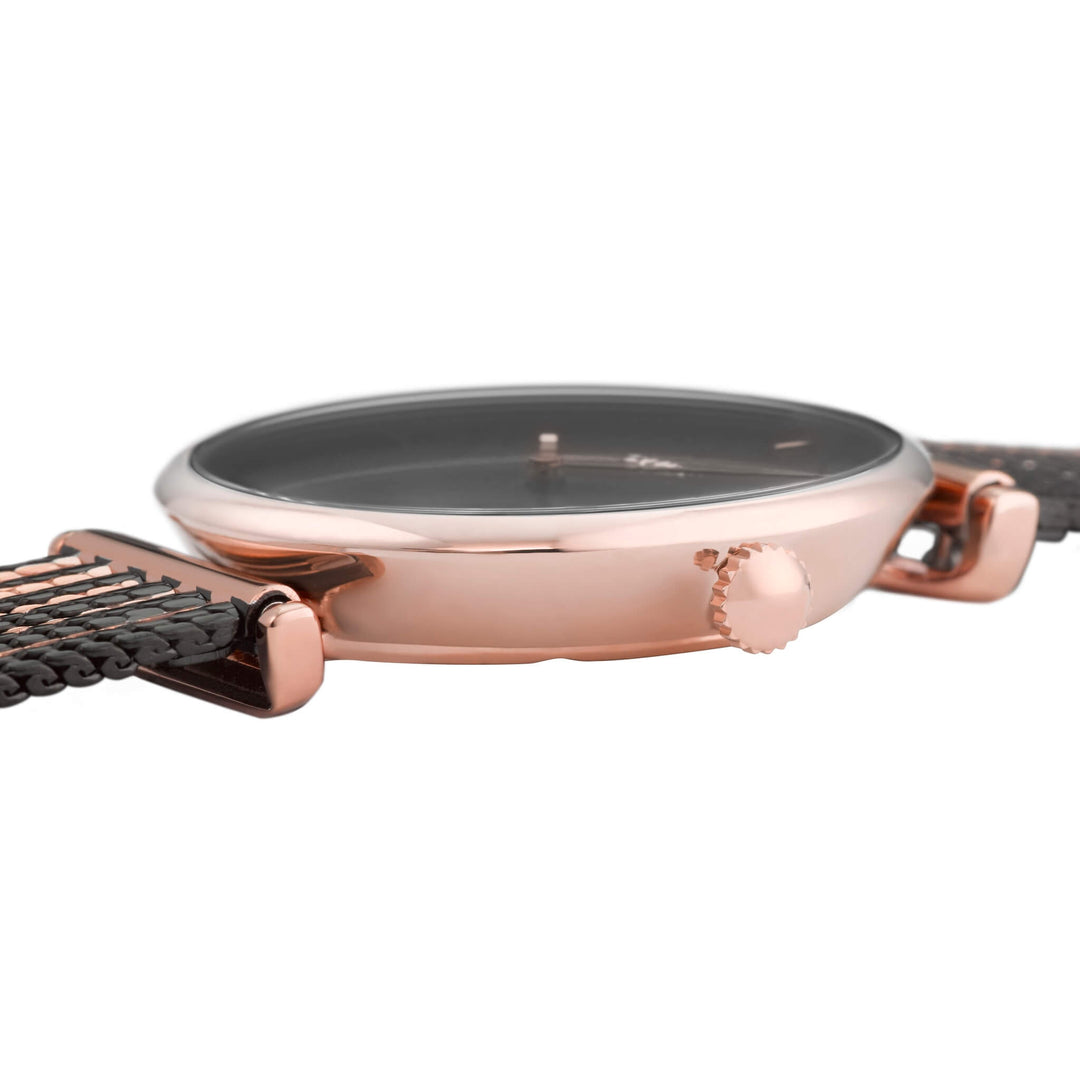 CLUSE Triomphe Mesh Bicolour Rose Gold Black /Black CW0101208005