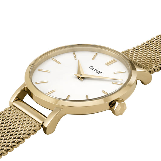 CLUSE Boho Chic Petite Mesh Gold/White CW0101211001