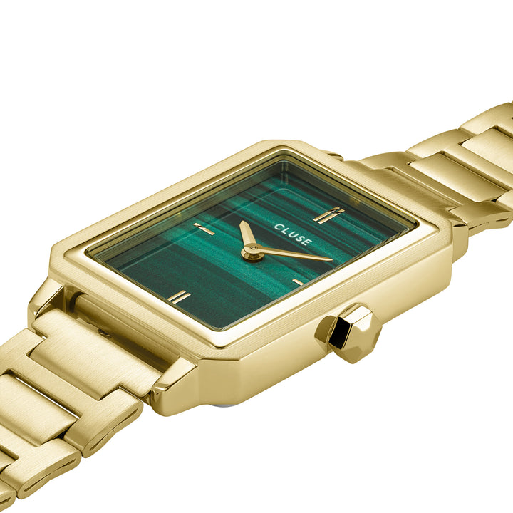Cluse Fluette Green Gold Link CW11502