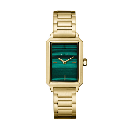 Cluse Fluette Green Gold Link CW11502