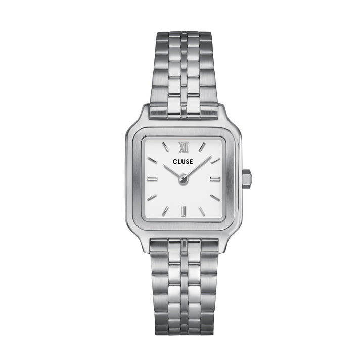 CLUSE Gracieuse White/Silver Link