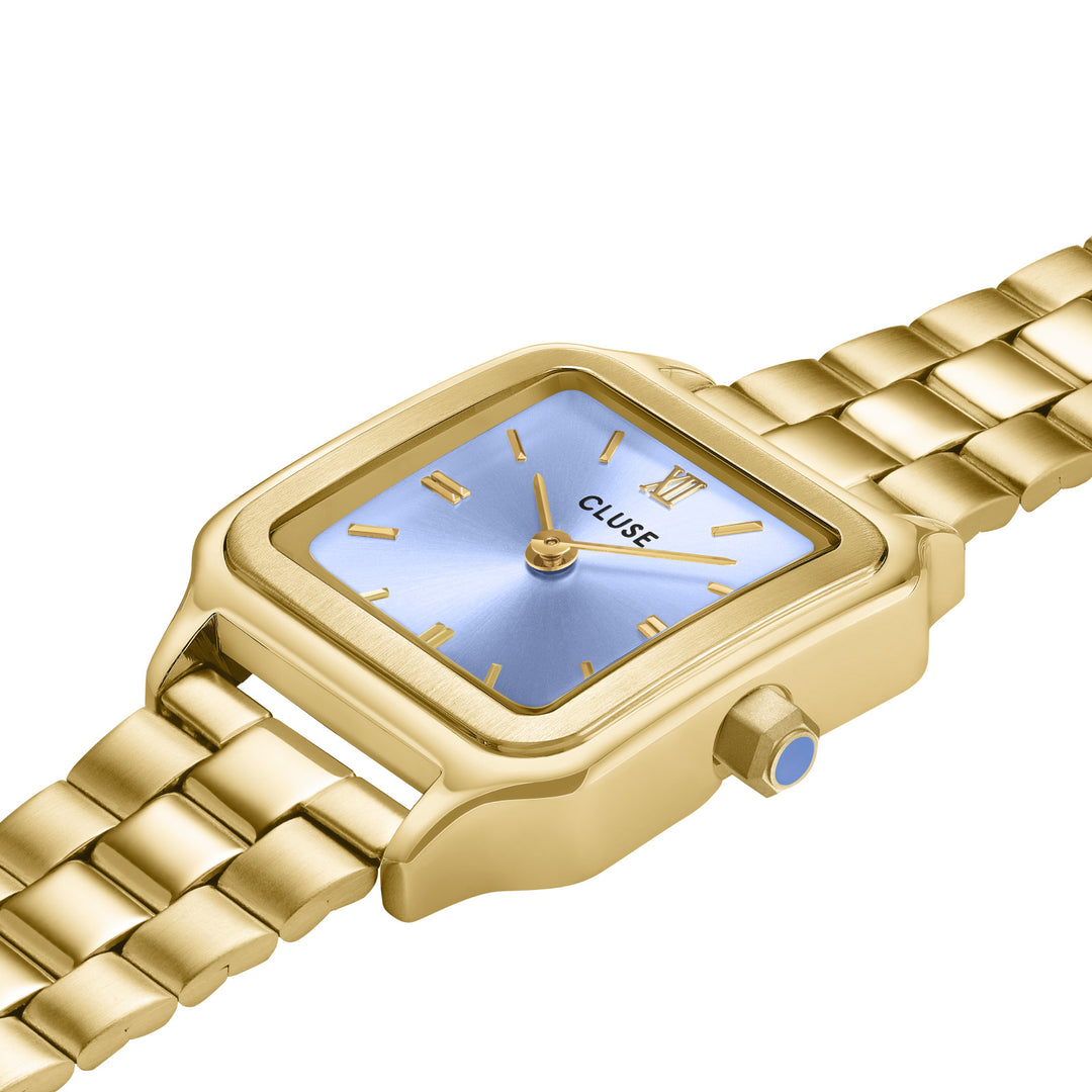 CLUSE Gracieuse Petite Watch Frosted Lilac/Gold Link