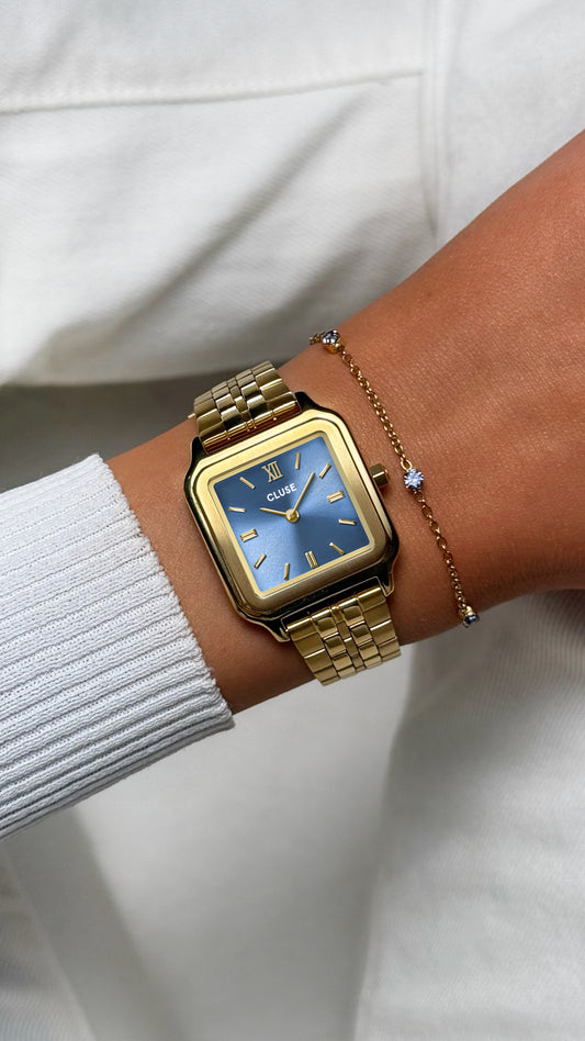 CLUSE Gracieuse Kyanite Blue/Gold Link