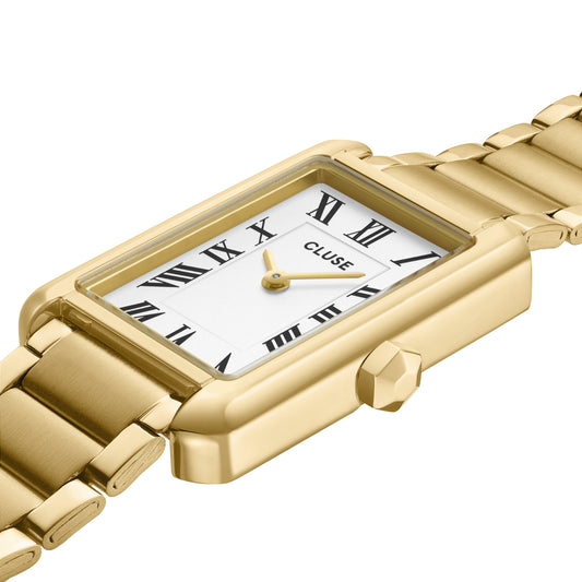 CLUSE Belisenna White/Gold Link