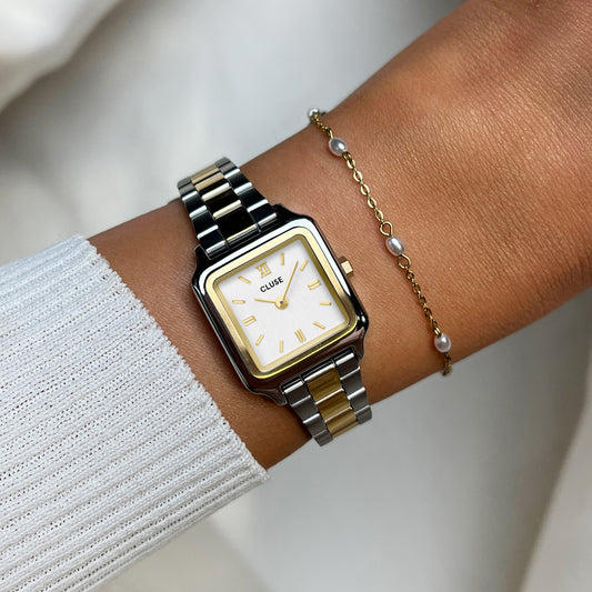 CLUSE Gracieuse Mini Watch Steel, Two-tone CW15501