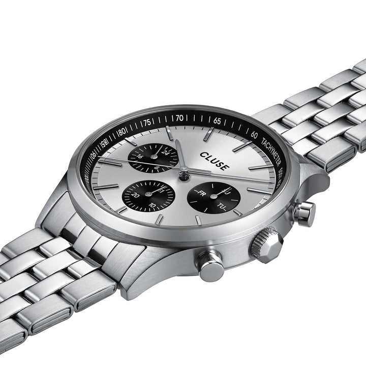 CLUSE Antheor Multifunction Silver / Silver Watch