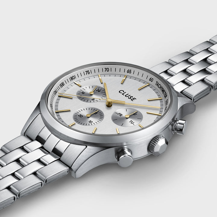 CLUSE Antheor Multifunction Steel Bicolour Watch