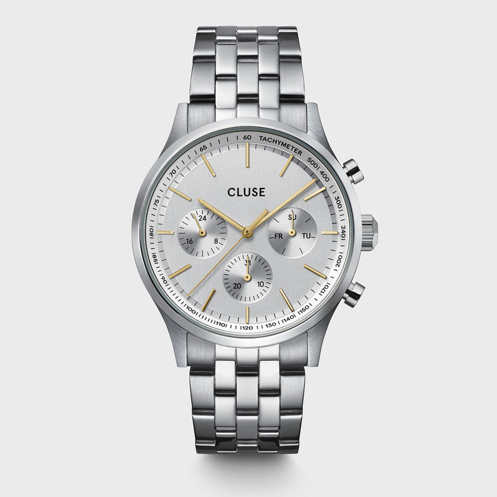 CLUSE Antheor Multifunction Steel Bicolour Watch