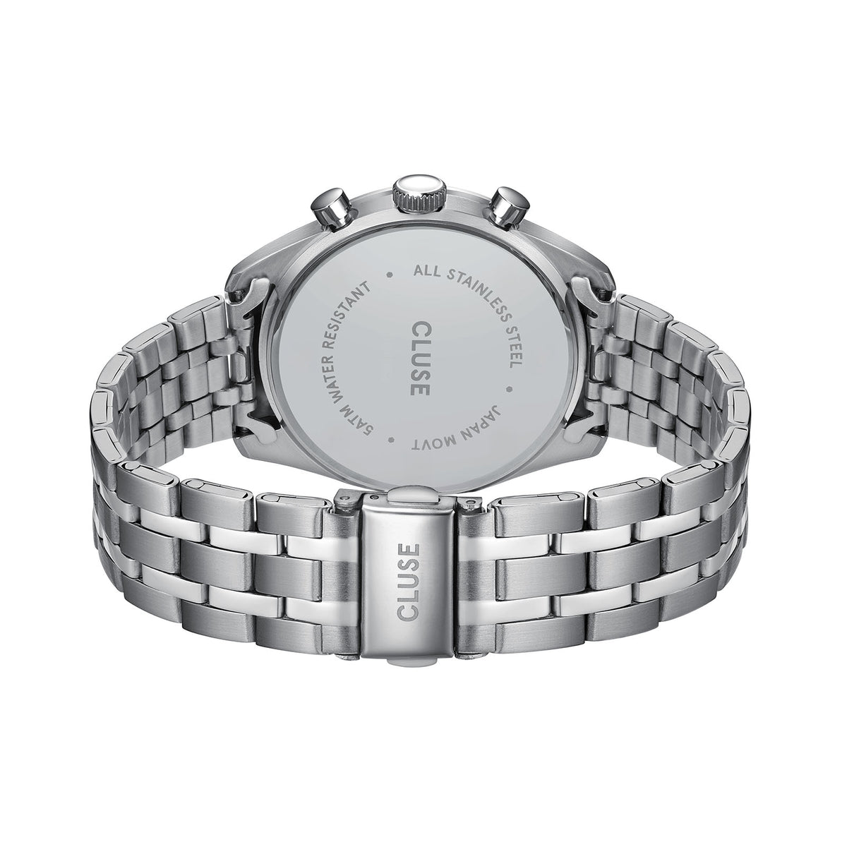 CLUSE Aravis Dual Timer Green/Steel Watch CW25602