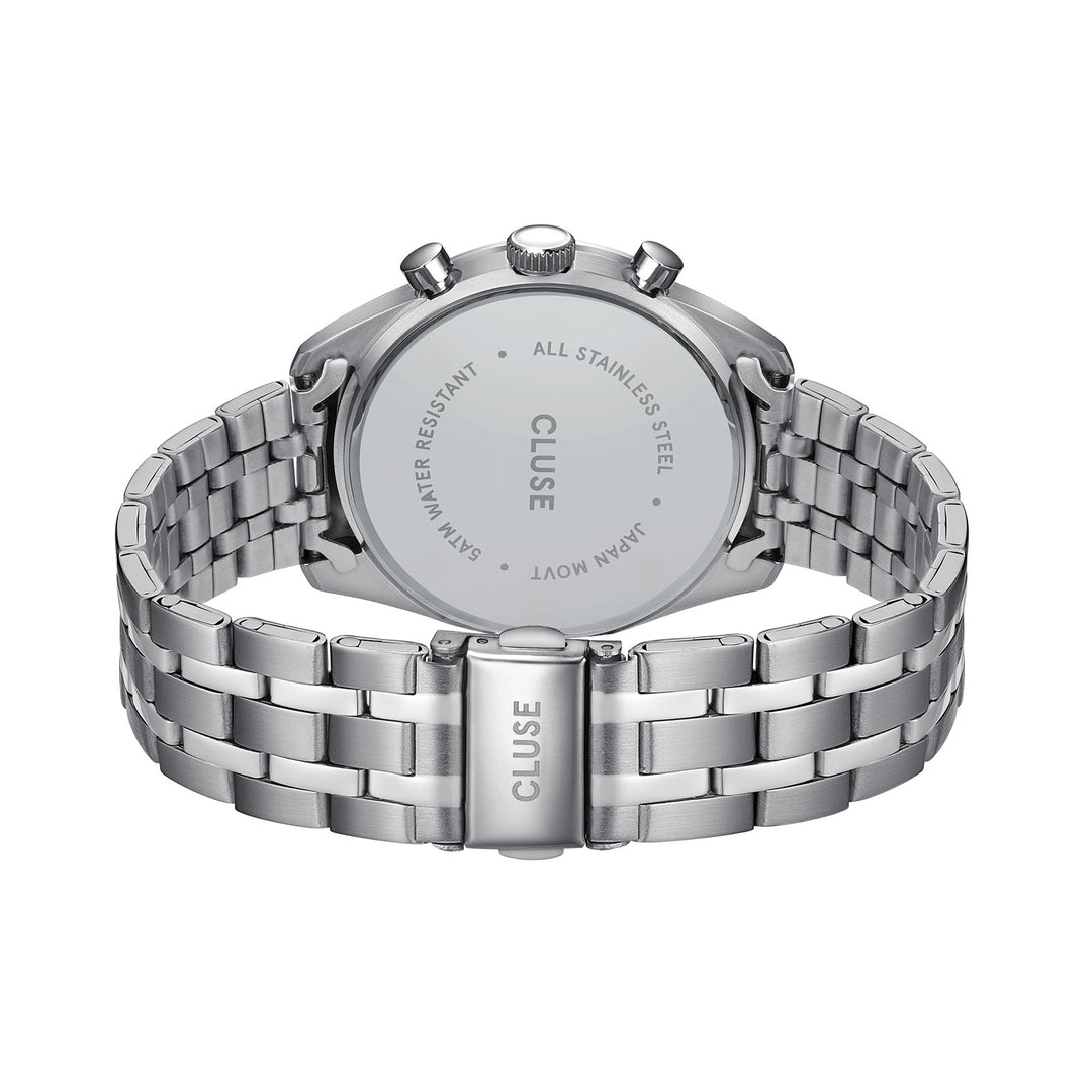 CLUSE Aravis Dual Timer Black/Steel Watch CW25603