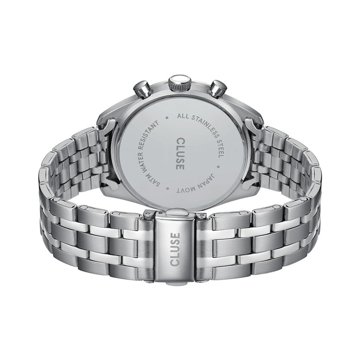 CLUSE Aravis Dual Timer Black/Steel Watch CW25603