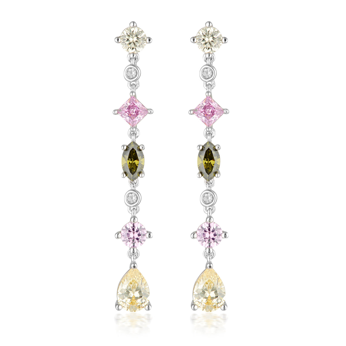 SUMMER SORBET GELATO GLIMMER MULTI COLOURED EARRINGS