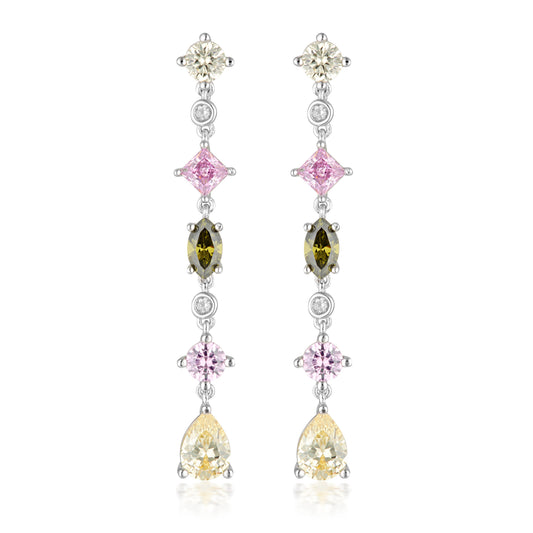 SUMMER SORBET GELATO GLIMMER MULTI COLOURED EARRINGS