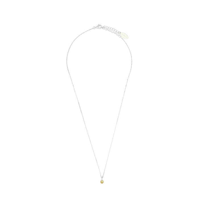NATURAL PERIDOT AND DIAMOND AUGUST PENDANT SILVER